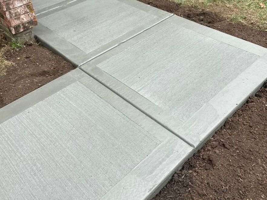 Springfield Concrete Walkway Install Concrete Sidewalks Install